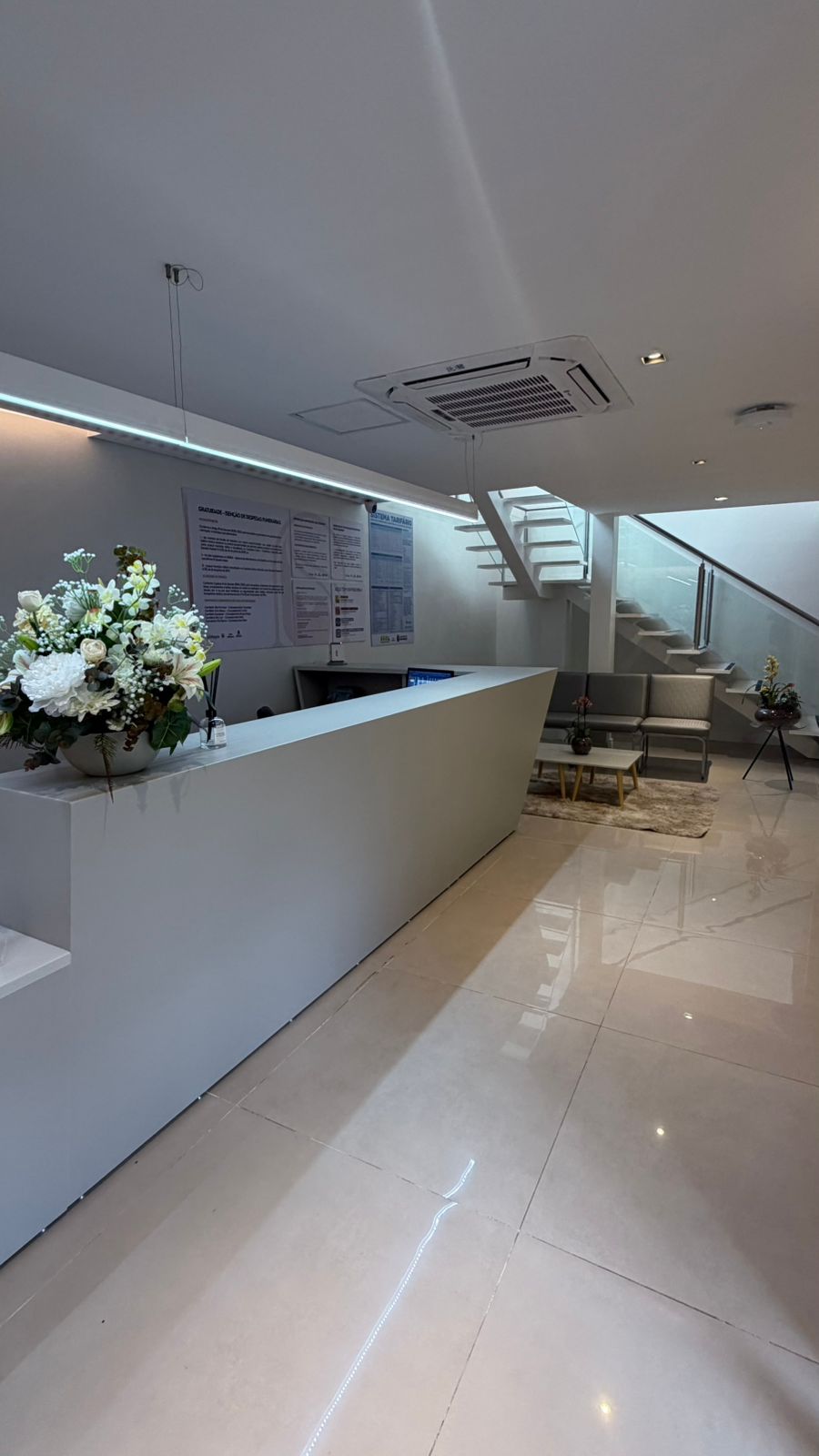 Hall de entrada Funeral House Pacaembu